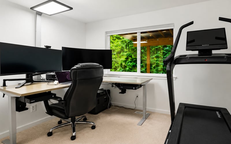 Office and gym